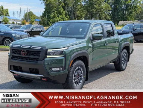 Green 2025 Nissan Frontier PRO-X for sale in LaGrange, GA
