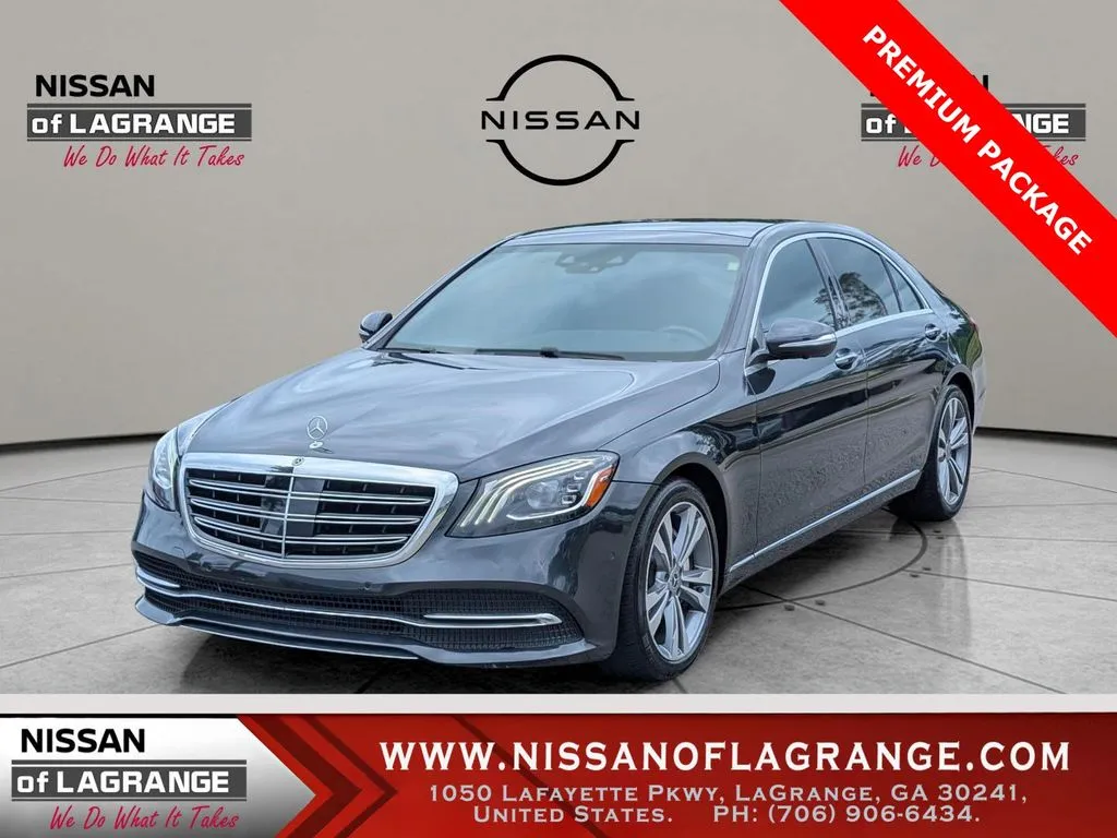 Black 2018 Mercedes-Benz S-Class S 560 for sale in LaGrange, GA