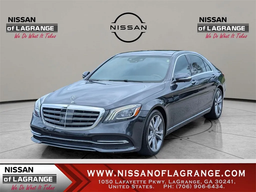 Black 2018 Mercedes-Benz S-Class S 560 for sale in LaGrange, GA