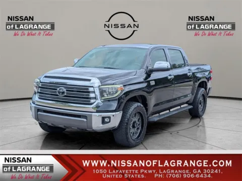 Black 2018 Toyota Tundra 1794 for sale in LaGrange, GA