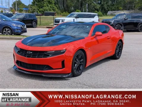 Orange 2019 Chevrolet Camaro 1LS for sale in LaGrange, GA
