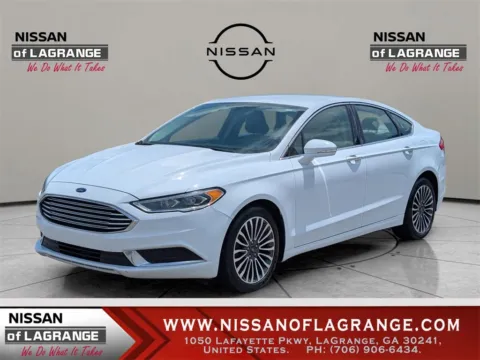 White 2018 Ford Fusion SE for sale in LaGrange, GA