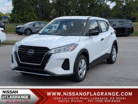 White 2025 Nissan Kicks Play S for sale in LaGrange, GA