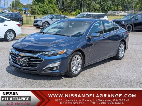 Blue 2022 Chevrolet Malibu LT for sale in LaGrange, GA