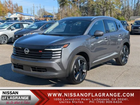 Gray 2025 Nissan Kicks SR for sale in LaGrange, GA