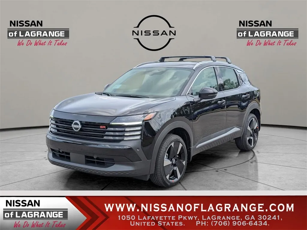 Black 2026 Nissan Kicks SR for sale in LaGrange, GA