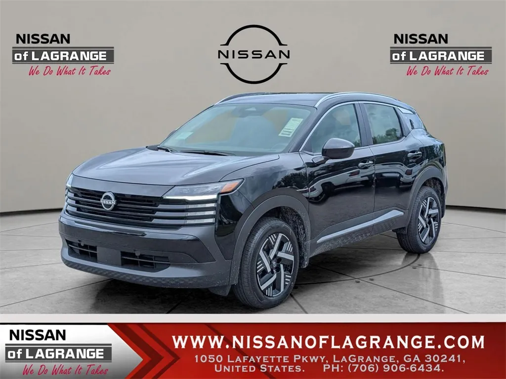 Black 2026 Nissan Kicks SV for sale in LaGrange, GA
