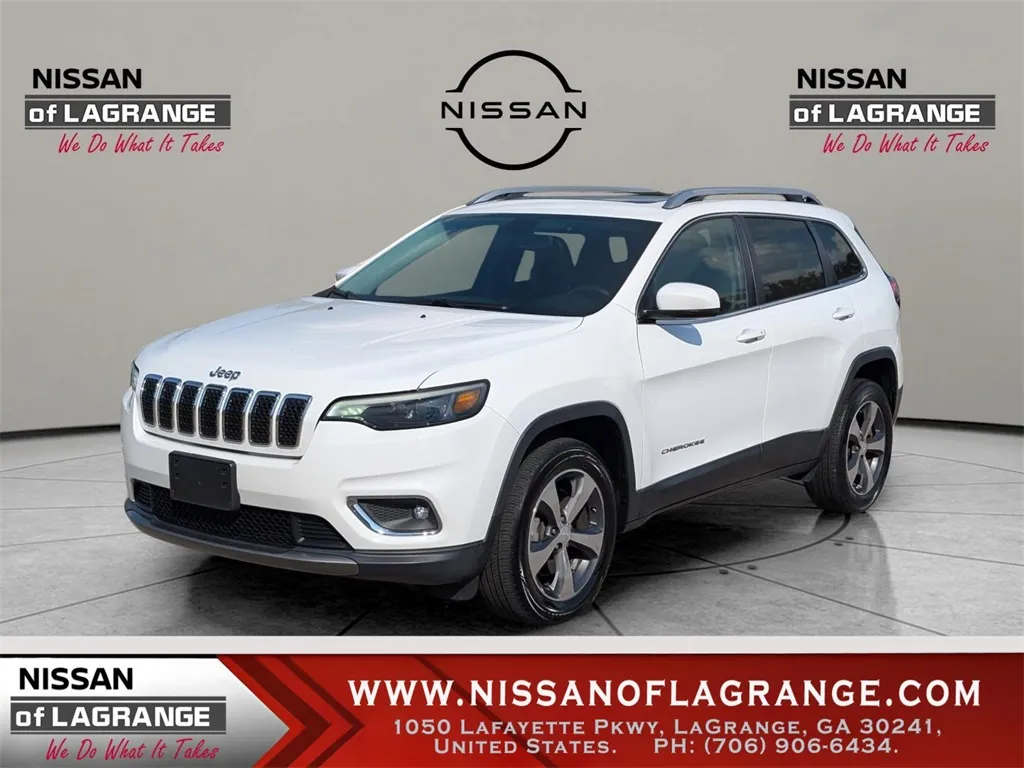 White 2019 Jeep Cherokee Limited for sale in LaGrange, GA