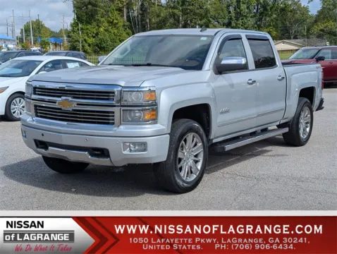 Silver 2014 Chevrolet Silverado 1500 High Country for sale in LaGrange, GA