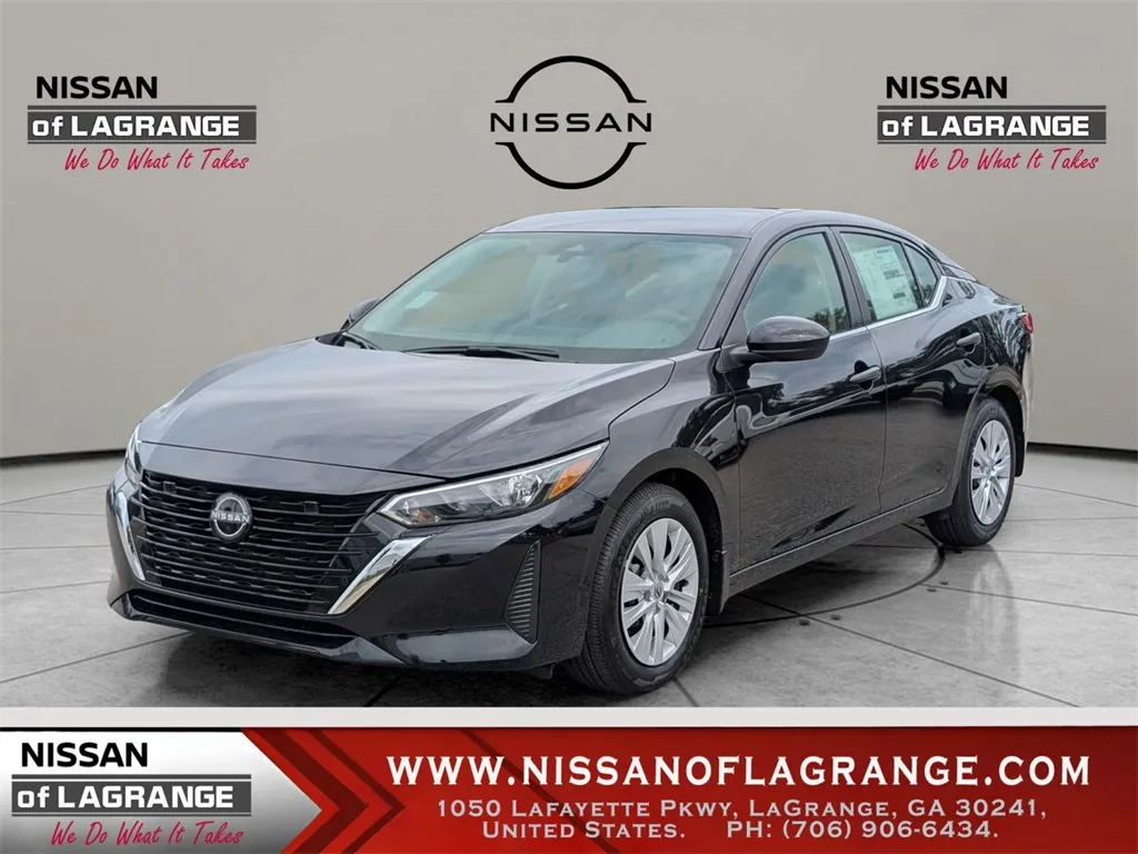 Black 2025 Nissan Sentra S for sale in LaGrange, GA