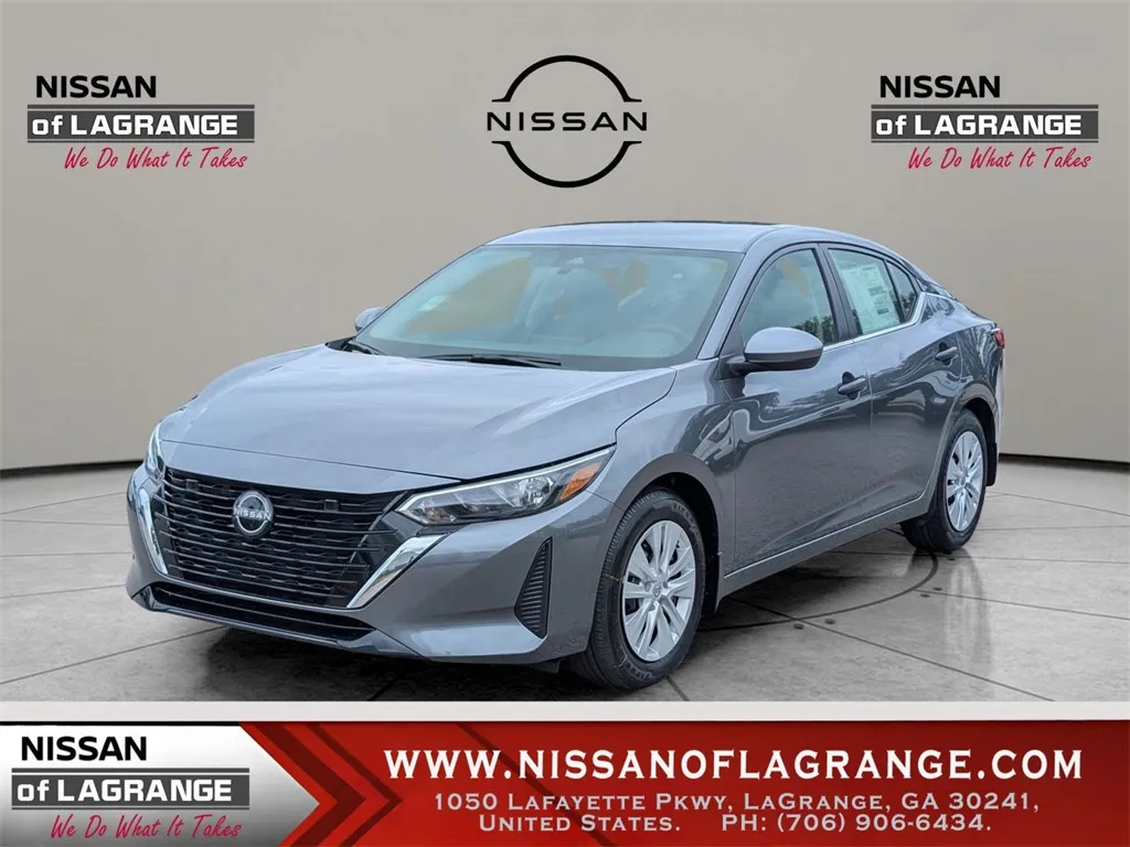 Gray 2025 Nissan Sentra S for sale in LaGrange, GA