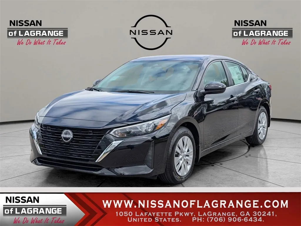 Black 2025 Nissan Sentra S for sale in LaGrange, GA