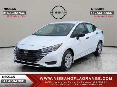 White 2025 Nissan Versa 1.6 S for sale in LaGrange, GA