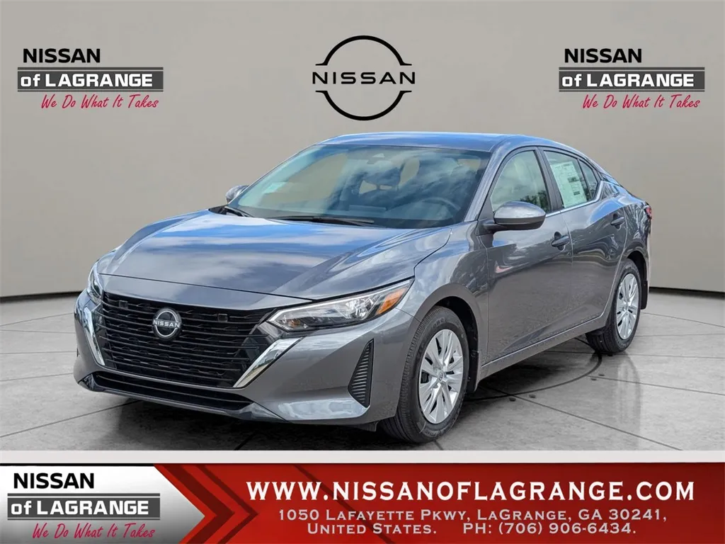 Gray 2025 Nissan Sentra S for sale in LaGrange, GA