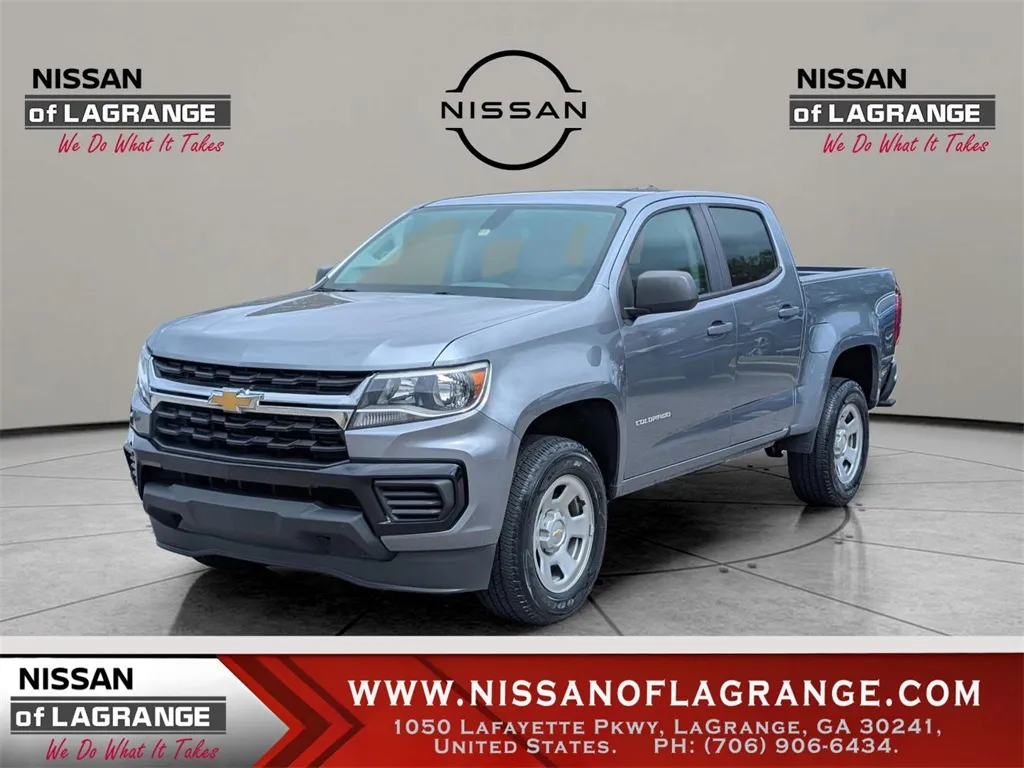 Gray 2021 Chevrolet Colorado Work Truck for sale in LaGrange, GA