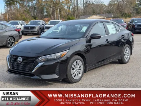 Black 2025 Nissan Sentra S for sale in LaGrange, GA