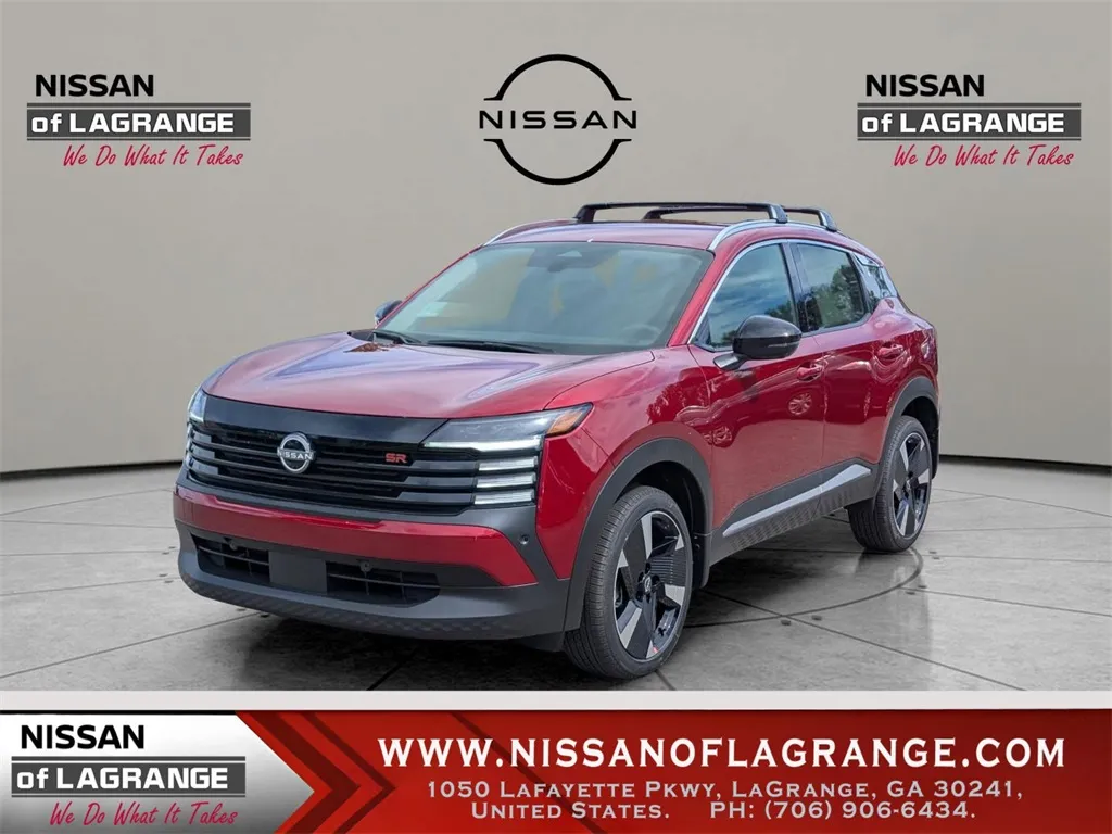 Red 2026 Nissan Kicks SR for sale in LaGrange, GA