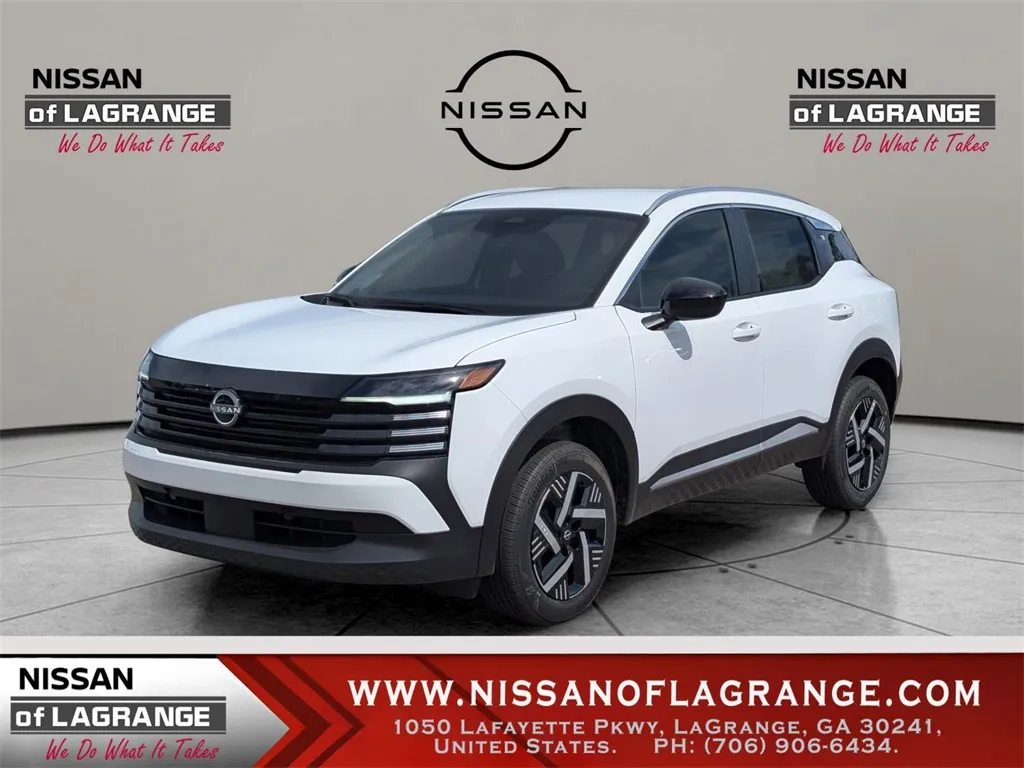 White 2026 Nissan Kicks SV for sale in LaGrange, GA