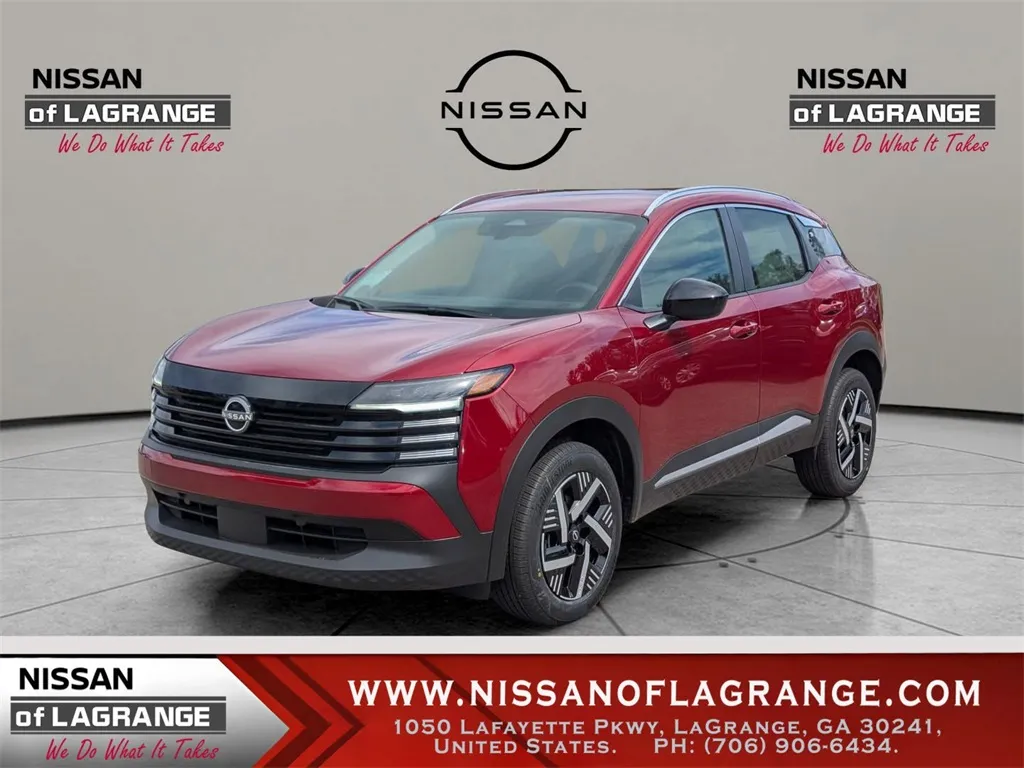 Red 2026 Nissan Kicks SV for sale in LaGrange, GA
