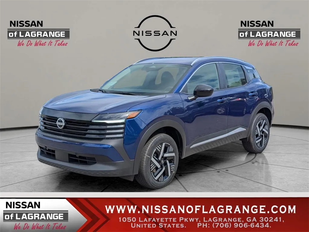 Blue 2026 Nissan Kicks SV for sale in LaGrange, GA