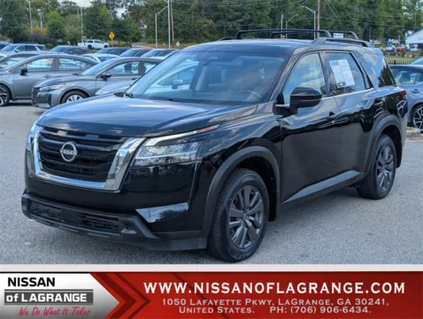 Black 2022 Nissan Pathfinder SV for sale in LaGrange, GA