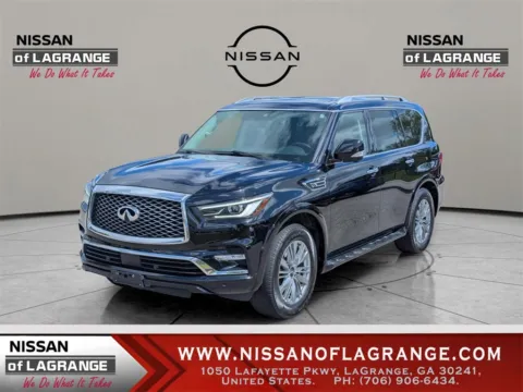 Black 2018 INFINITI QX80 for sale in LaGrange, GA