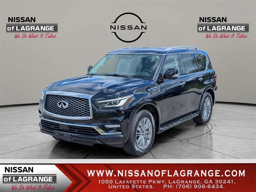 Black 2018 INFINITI QX80 for sale in LaGrange, GA