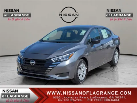 Gray 2025 Nissan Versa 1.6 S for sale in LaGrange, GA