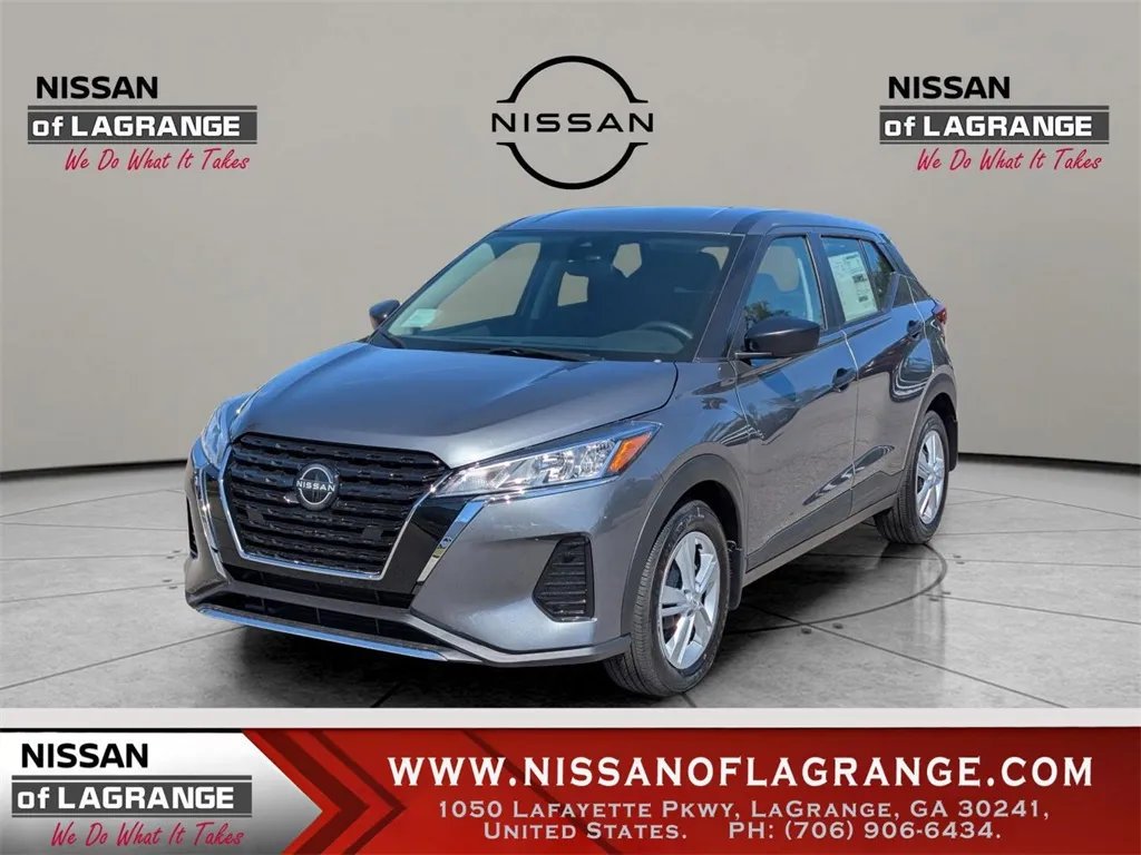 Gray 2025 Nissan Kicks Play S for sale in LaGrange, GA