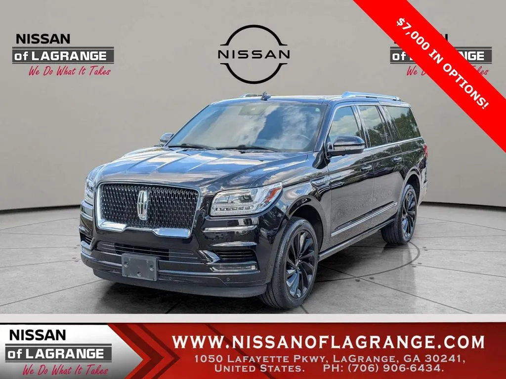 Black 2020 Lincoln Navigator L Reserve for sale in LaGrange, GA