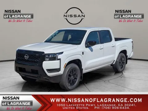 White 2026 Nissan Frontier SV for sale in LaGrange, GA