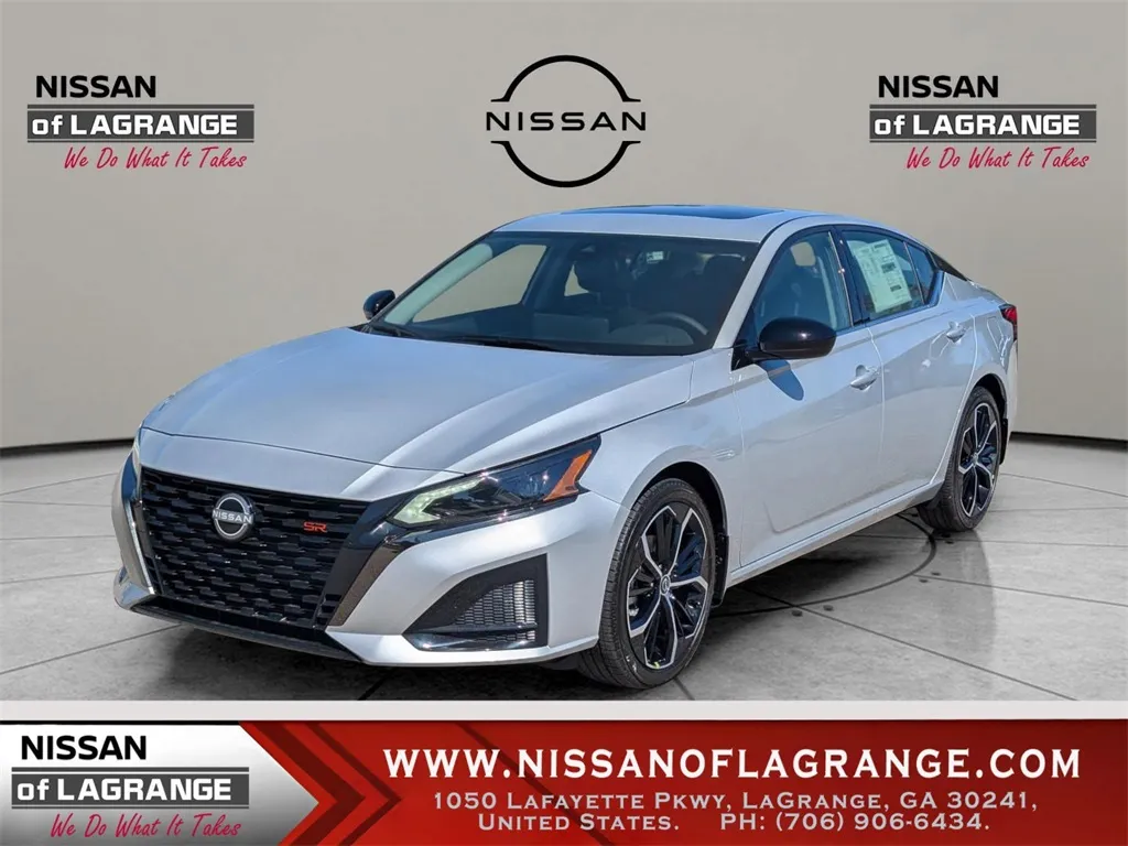 Silver 2025 Nissan Altima 2.5 SR for sale in LaGrange, GA