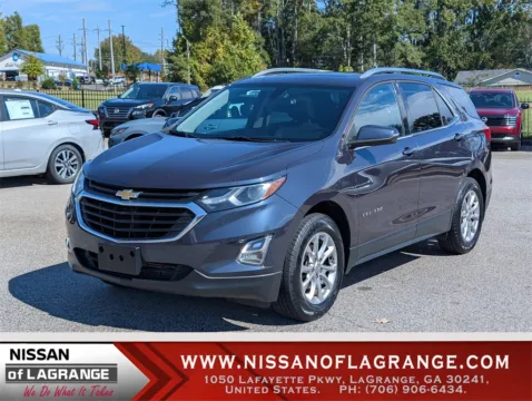 Blue 2018 Chevrolet Equinox LT for sale in LaGrange, GA