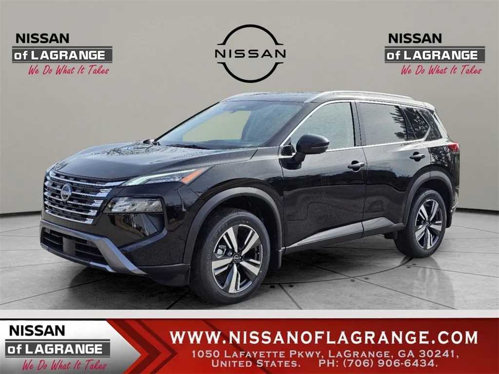 Black 2025 Nissan Rogue SL for sale in LaGrange, GA