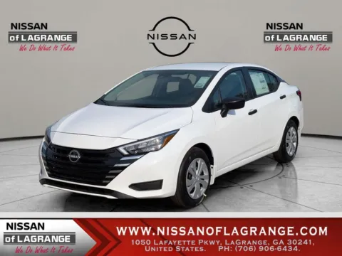 White 2025 Nissan Versa 1.6 S for sale in LaGrange, GA