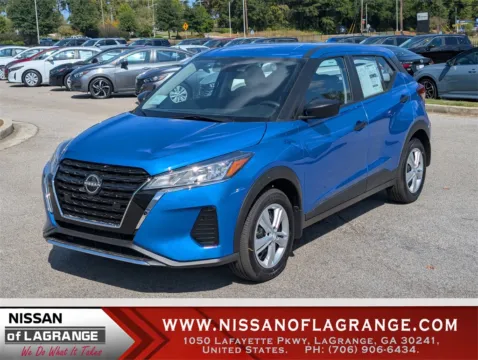 Blue 2025 Nissan Kicks Play S for sale in LaGrange, GA