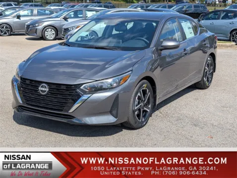 Gray 2025 Nissan Sentra SV for sale in LaGrange, GA