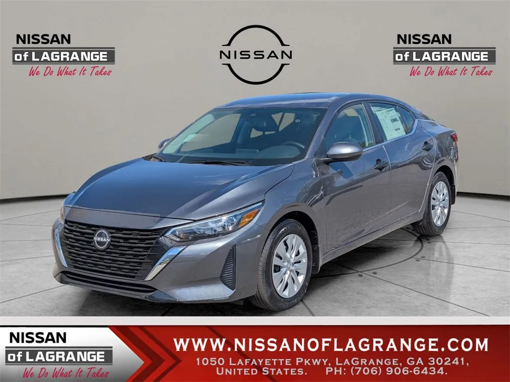 Gray 2025 Nissan Sentra S for sale in LaGrange, GA