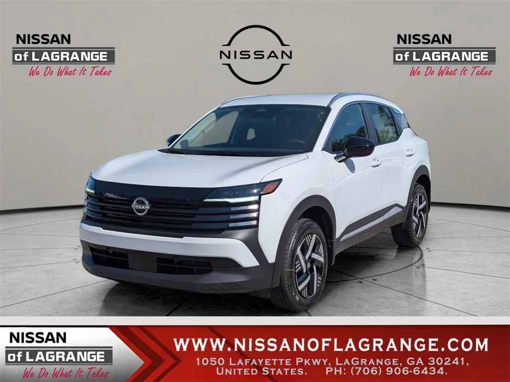 White 2026 Nissan Kicks SV for sale in LaGrange, GA