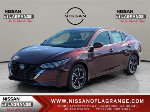 Red 2025 Nissan Sentra SV for sale in LaGrange, GA
