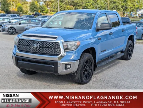 Blue 2021 Toyota Tundra SR5 for sale in LaGrange, GA