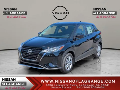 Black 2025 Nissan Kicks Play S for sale in LaGrange, GA