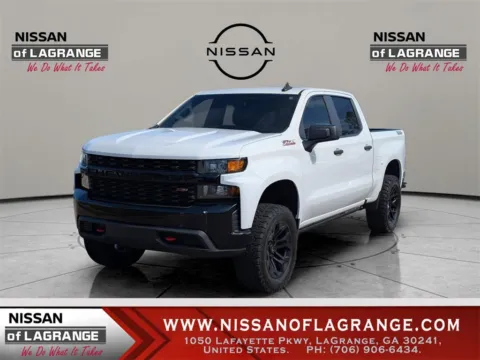 White 2020 Chevrolet Silverado 1500 Custom Trail Boss for sale in LaGrange, GA