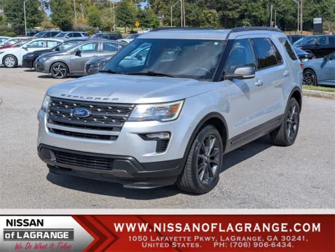 Silver 2018 Ford Explorer XLT for sale in LaGrange, GA