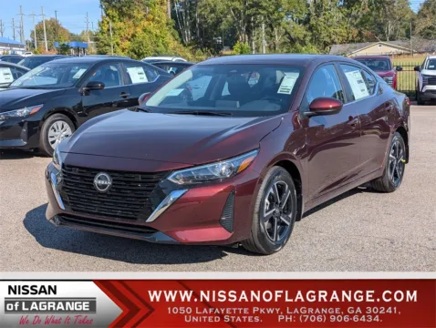Red 2025 Nissan Sentra SV for sale in LaGrange, GA