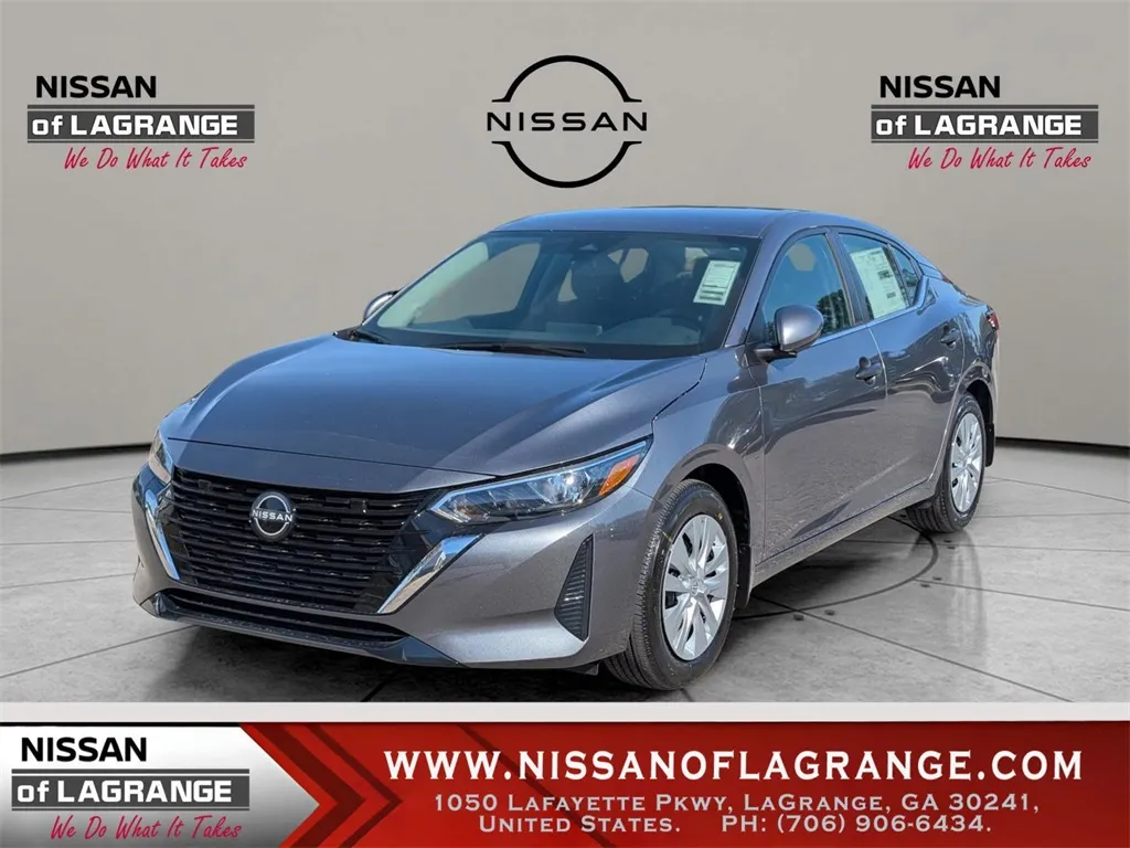 Gray 2025 Nissan Sentra S for sale in LaGrange, GA
