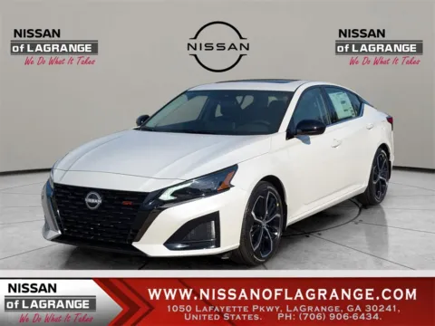 White 2025 Nissan Altima 2.5 SR for sale in LaGrange, GA