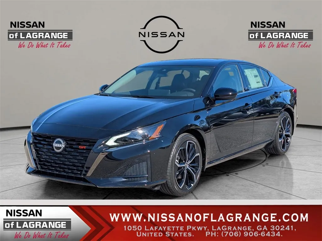Black 2025 Nissan Altima 2.5 SR for sale in LaGrange, GA