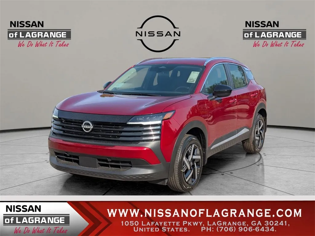 Red 2026 Nissan Kicks SV for sale in LaGrange, GA