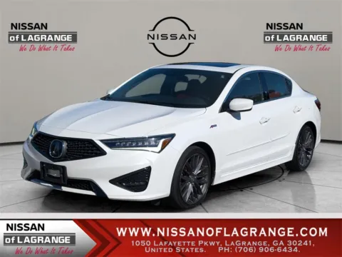 White 2022 Acura ILX Premium and A-SPEC Packages for sale in LaGrange, GA